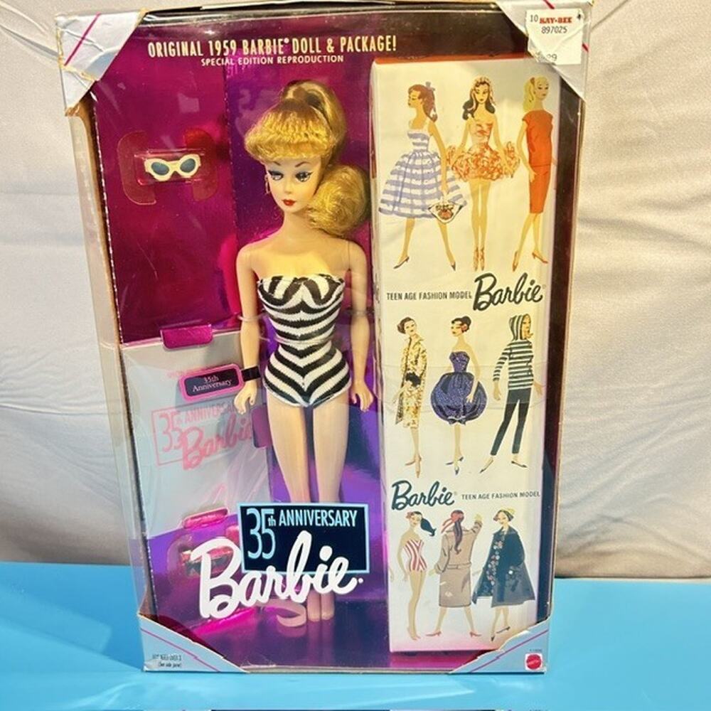 1993 Barbie 35th Anniversary Special Edition Original 1959 Doll